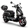Matte Black SYM Fiddle III 200i Scooter
